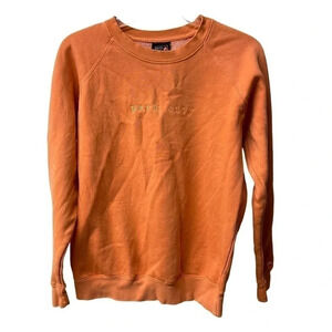 Orange coral Park City sweatshirt by Outfitter Trading Co. women’s small.